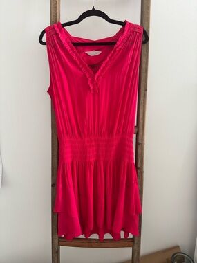 Ramy Brook Hot Pink Sleeveless Mini Dress